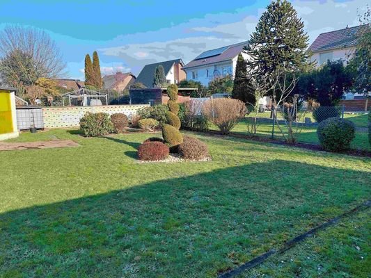 Gepflegter Garten