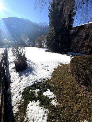 Grundstück Sicht nach Süden