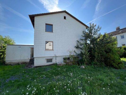 Hausansicht-Garten-Westseite
