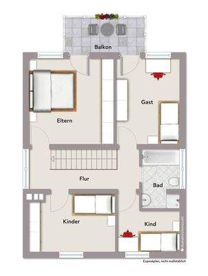 Grundriss Obergeschoss