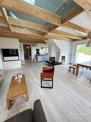 Wohnen, Essen, Kamin, KuÌche