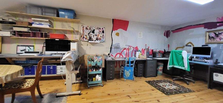 Geräumiges Büro/Galerie/Atelier im OG