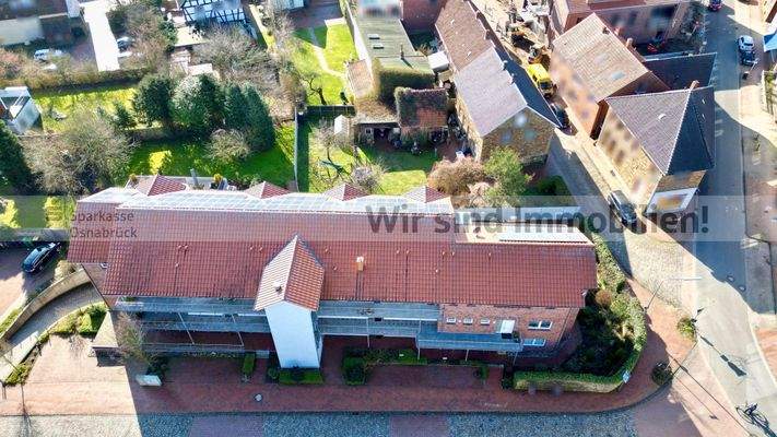 Drohnenaufnahme Grundstück