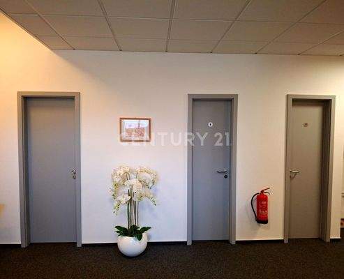 2 Patiententoilette und 1 Mitarbeitertoilette