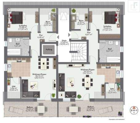 Dachgeschoss Grundriss