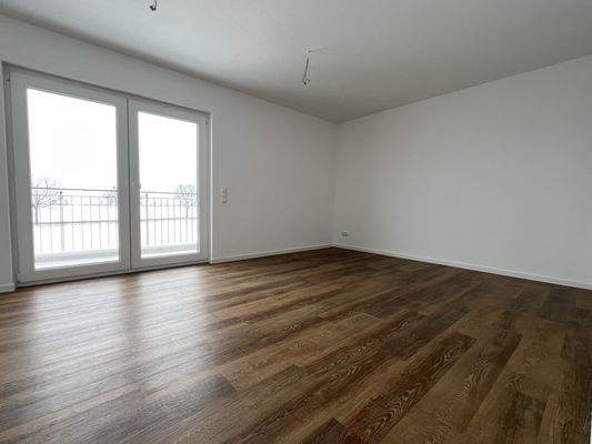 Blick ins Wohnzimmer