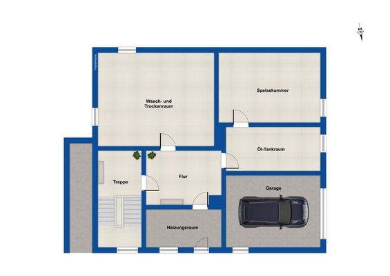 Grundriss Kellergeschoss