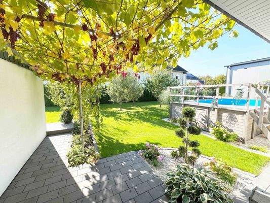 Frühstücksterrasse