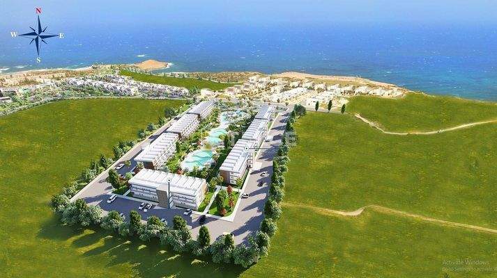 New Flats Close to the Sea in North Cyprus Gazimağusa