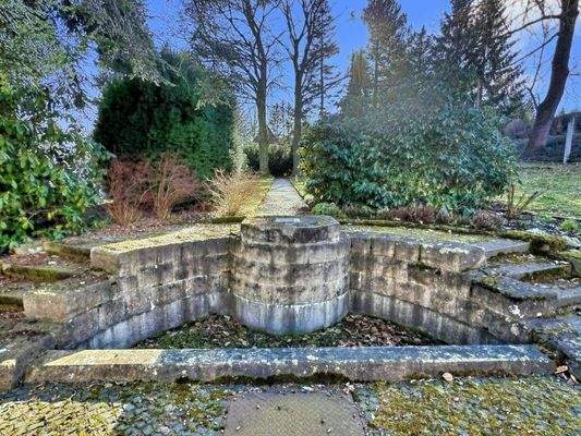 Garten hinter dem Haus