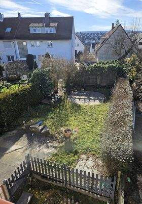 Gartenansicht Balkon OG