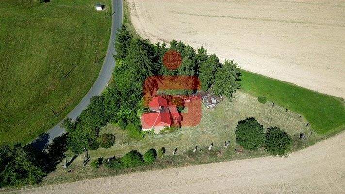 Seitenansicht - Blick zur Straße