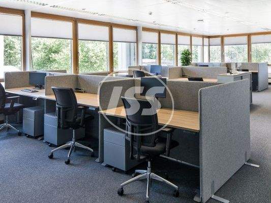 Musterbüro im Objekt