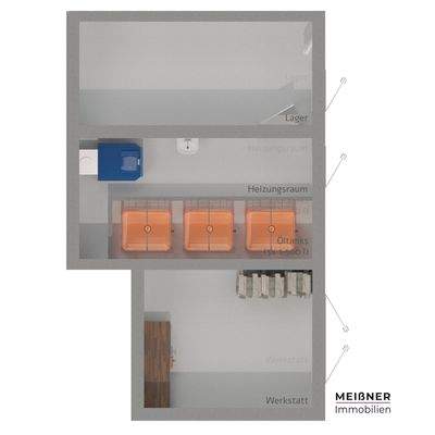 Grundriss - Nebengebäude