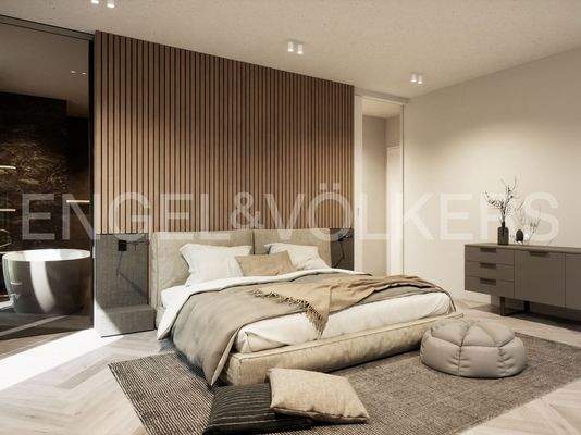 Visualisierung Schlafzimmer