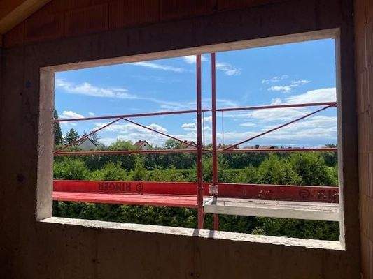 Ausblick vom Kinderzimmer