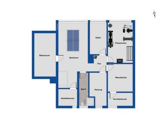 Grundriss Kellergeschoss