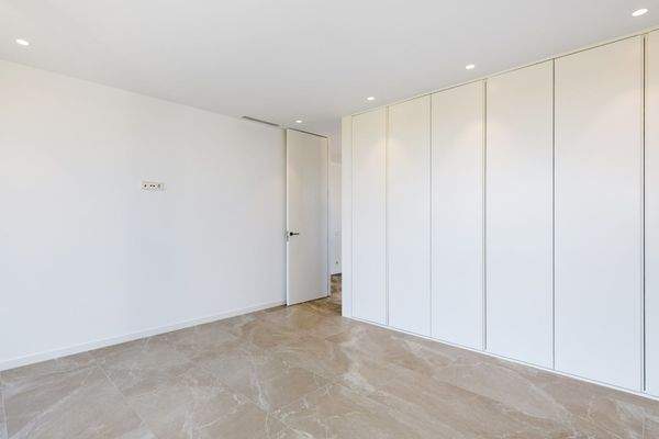 Eines der drei Schlafzimmer im Obergeschoss