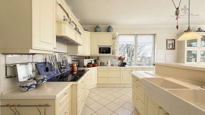 Wohnküche mit Terrassenzugang 