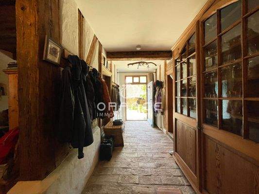 ...hier wurden umbrische Terrakottafliesen verlegt