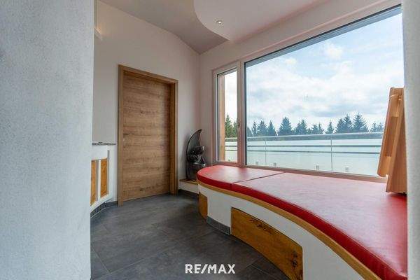 Ruhefläche im Wellnessbereich