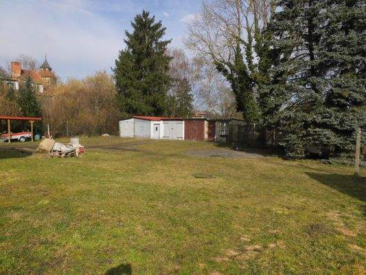 Garten hinter dem Haus