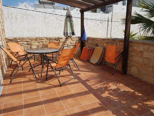 Kreta, Analipsi: Neubau - Haus aus traditionellem Stein nahe des Meeres zum Verkauf