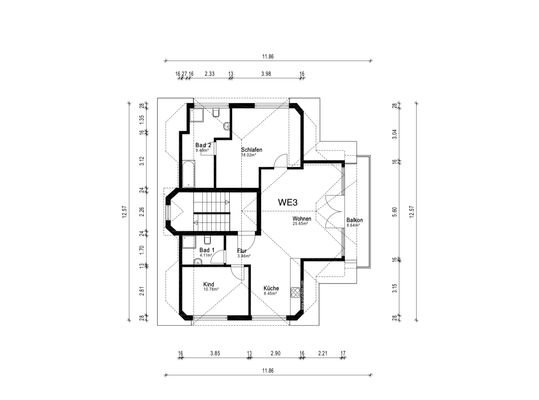 Grundriss 1. OG