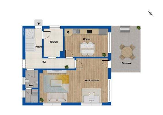 Grundriss Ergeschoss