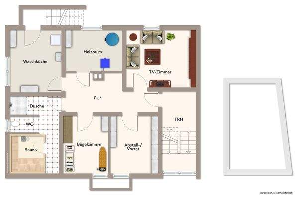 Grundriss Untergeschoss