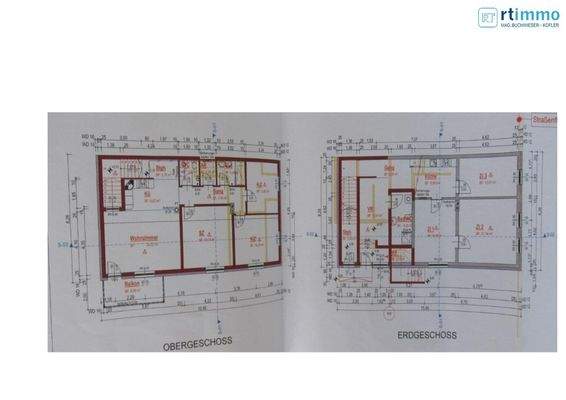 Erdgeschoss und Obergeschoss