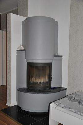 Kamin im Erdgeschoss