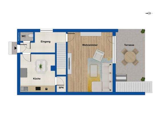 Grundriss Erdgeschoss