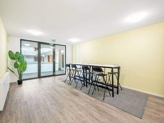 Ansicht III: Gemeinschaftsfläche: Lounge Area