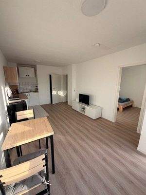 Wohnzimmer und Küche