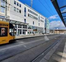 ÖPNV Verkehr vor der Tür 