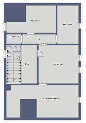 Ebene im Untergeschoss