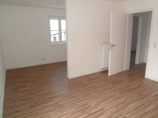 Wohnzimmer mit Schlafnische