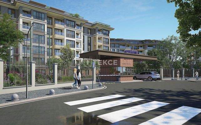 Forest and City View Apartments in Eyüpsultan Göktürk