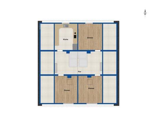 Grundriss Obergeschoss