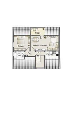 Grundriss Dachgeschoss