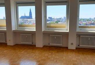 Wohnzimmer mit Domblick