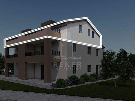 Neues Penthouse in ruhiger, ländlicher Umgebung