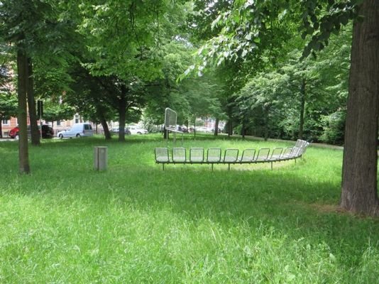 Park vor der Tür