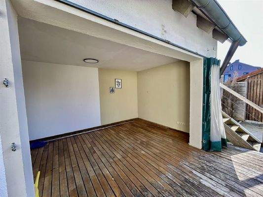 Überdachter Freisitz