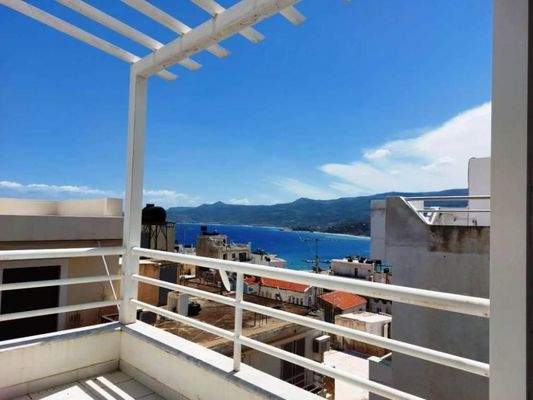 Ostkreta, Sitia: Attraktive Maisonette-Wohnung mit Meerblick zu verkaufen