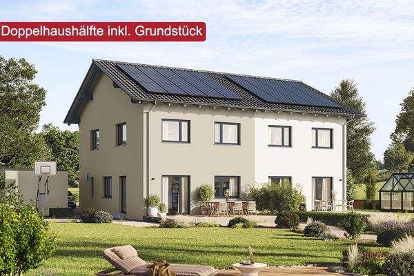 Neubauvorhaben - Doppelhaushälfte B