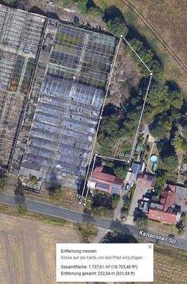 Freifläche bereits 1500m2