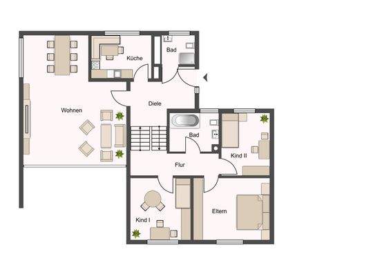 Erdgeschoss/ Obergeschoss