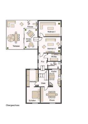 Grundriss Obergeschoss